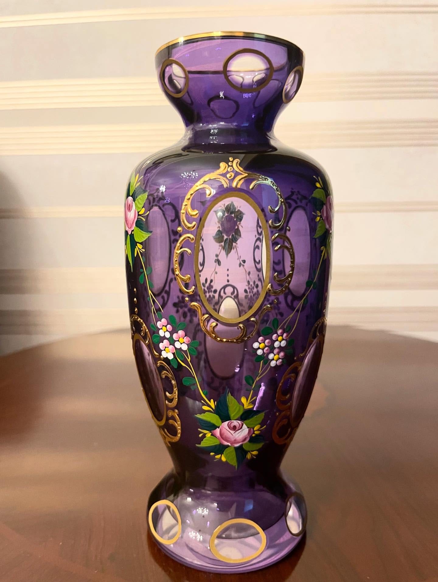Bohemia glass piece